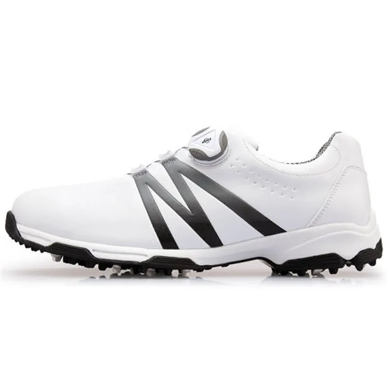 New! PGM golf shoes men's waterproof shoes Double patent Rotating shoelaces 3D printing microfiber leather New! PGM golf shoes men's waterproof shoes Double patent Rotating shoelaces 3D printing microfiber leather
