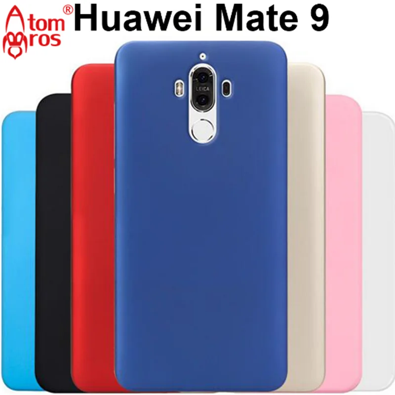AtomBros Slim Colorful Rubber Frosted Matte Plastic Hard Cover Case for Huawei Mate 9 Phone Shell Capa Funda 5.9'' |