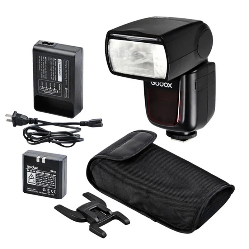 Godox Ving TTL HSS 1/8000 литий ионная батарея вспышка Speedlite для Olympus Panasonic V860II O E M10II G7 G6 GH4|flash
