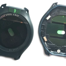 Новые черные спортивные часы задний корпус задняя крышка батарейного отсека со стеклянными линзами для samsung gear S2 R720 SM-R720