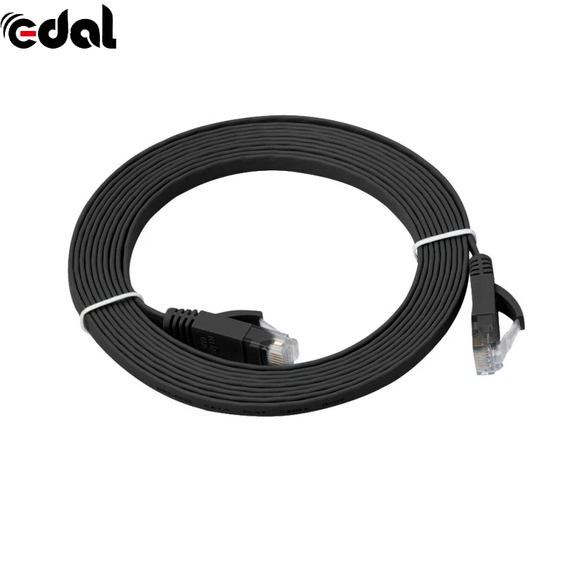 Универсальный 1 м 2 3 5 10 CAT 6 плоский UTP Ethernet сетевой кабель RJ45 патч LAN шнур лапша