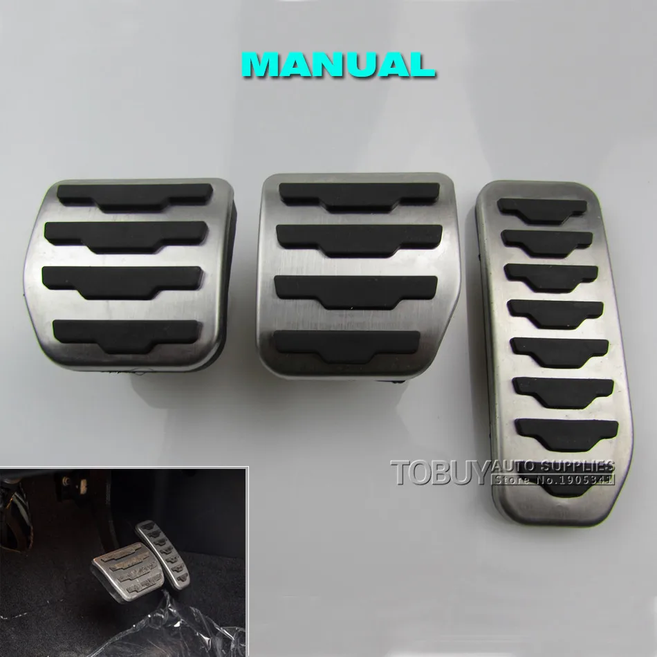 DEE Car Styling Brake Foot Rest Pedals Pad For Range Rover Evoque