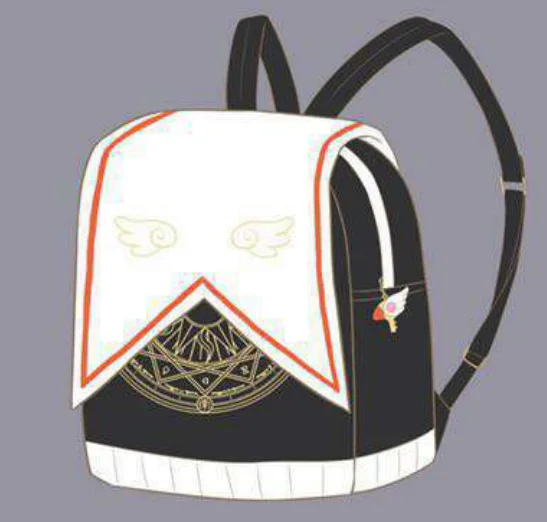 Anime Card Captor Sakura KINOMOTO SAKURA Uniform Backpack Magic Circle Book Bag Cosplay AliExpress