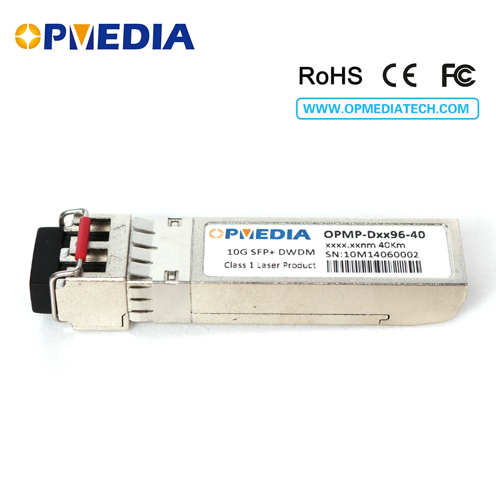 10GBASE-DWDM SFP+ transceiver,10G 40KM C-BAND 1563.86nm~1528.77nm ER SFP optical module compatible with Huawei