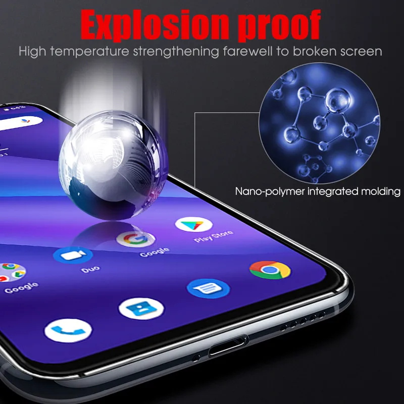 Casptm 2 шт полное покрытие закаленное стекло для Umidigi A5 Pro Ультра тонкая защитная