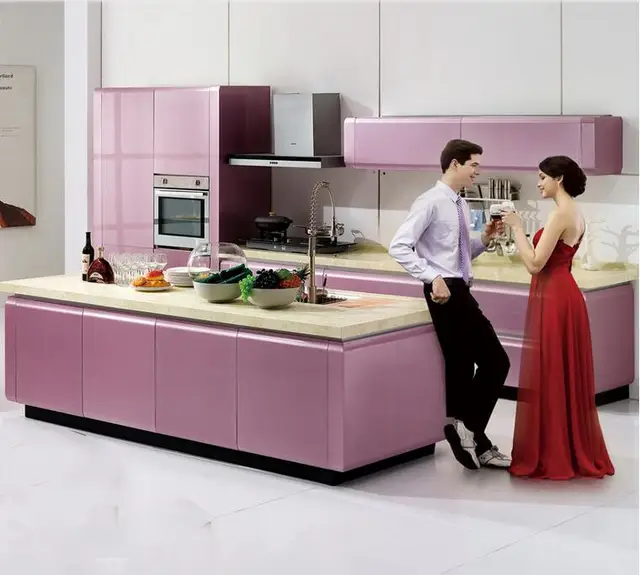 Linkok Muebles modulares de cocina precios de fábrica nueva laca de ... Linkok Muebles modulares de cocina precios de fábrica nueva laca de ...