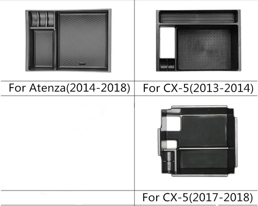 Автомобиль Подлокотник ящик для хранения бардачок лоток коробка для хранения для Mazda 6 CX5 CX-5 Atenza, автомобильные аксессуары