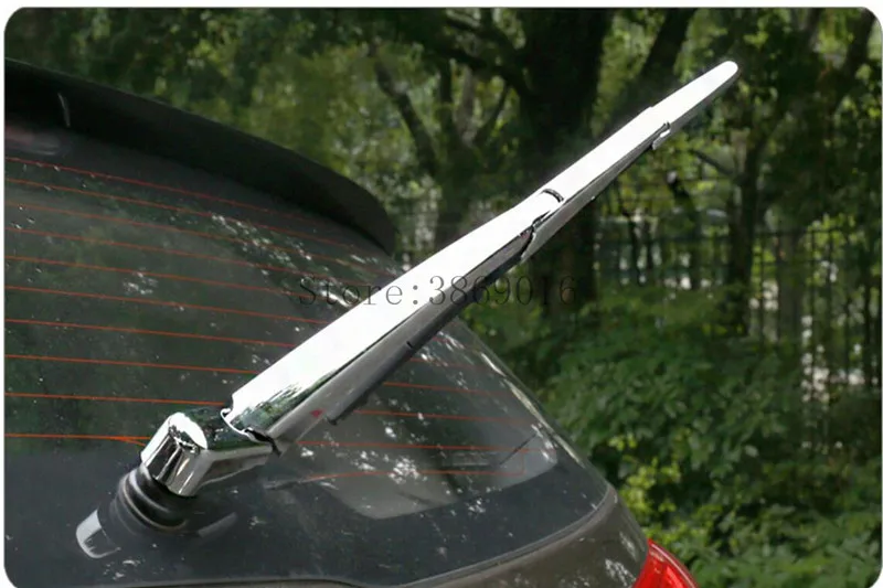 ABS хромированное покрытия, для заднего стекла Форсунка щетки стеклоочистителя отделка 4 шт. подходит для 2010 2011 2012 2013 KIA Sportage R