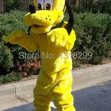 Талисмана желтой собаки Костюм талисмана нарядное платье Пользовательские праздничный карнавальный костюм тема Mascotte карнавальный костюм комплекты