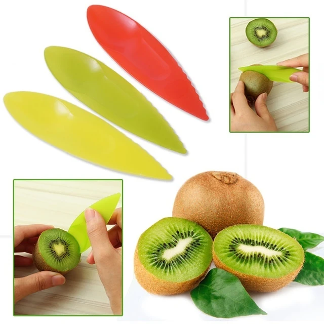 Stainless Steel Kiwifruit Cut Spoon Serrated Blade Peeling Dig Spoon Kiwi  Knife For Home Kitchen Metal Kiwi Knife Fruit Tool - AliExpress