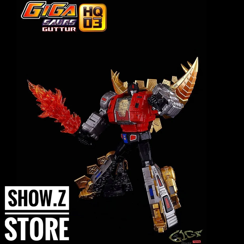 

[Show.Z Store] Gigapower HQ-03 Guttur Snarl Metallic Version Transformation Action Figure