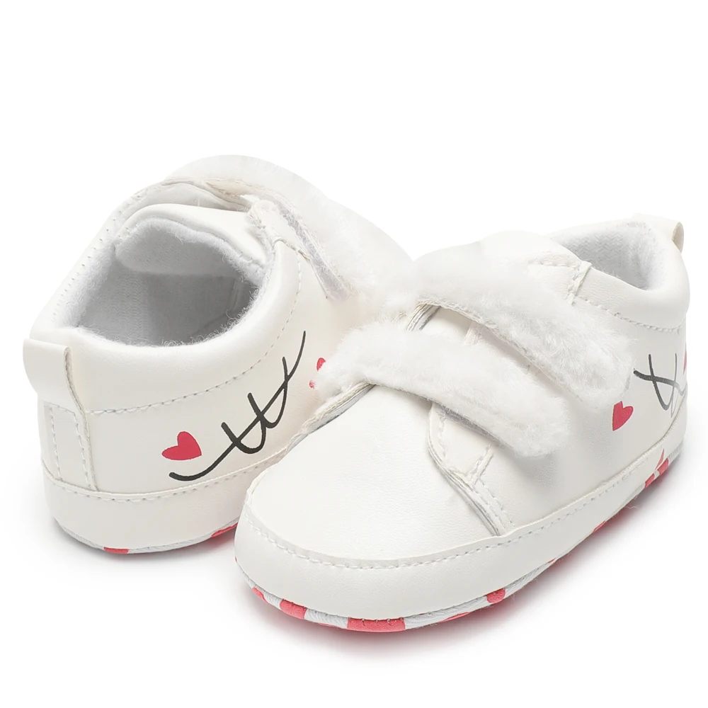 Детские кроссовки унисекс с мягкой подошвой и застежкой-липучкой для новорожденных мальчиков и девочек от 0 до 18 месяцев