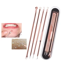 4 Pieces Women Beauty Pimple Blemish Comedone Acne Needle Extractor Remover Tools Deep Cleansing 4 Pieces Women Beauty Pimple Blemish Comedone Acne Needle Extractor Remover Tools Deep Cleansing