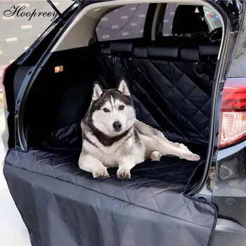 

Portable Dog Car Trunk Mat Seat Cover Carrier Oxford Cloth Waterproof Anti-slip Backseat Cushion Bed for SUV Truck Travel Kennel