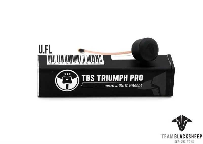 Оригинальная Tbs Triumph Pro Sma U. fl Ufl Mmcx 90 ° градусов 5,8g Антенна для FPV Racing Drone