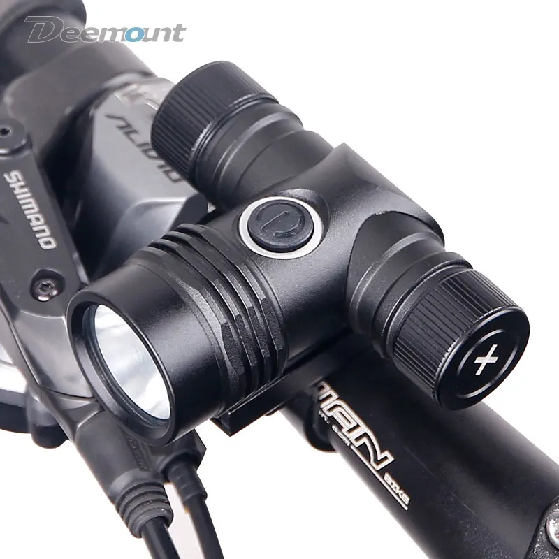 

Heavy Duty Bike Front Light Bicycle Handlebar LED Headlight T6 Torch Cycling Lighting 400Lumen Battery Type Applicable #18650