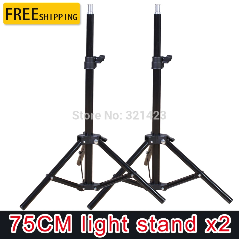 

new photographic equipment 75cm light stands Seventy five-centimetre-tall-stand Free shipping
