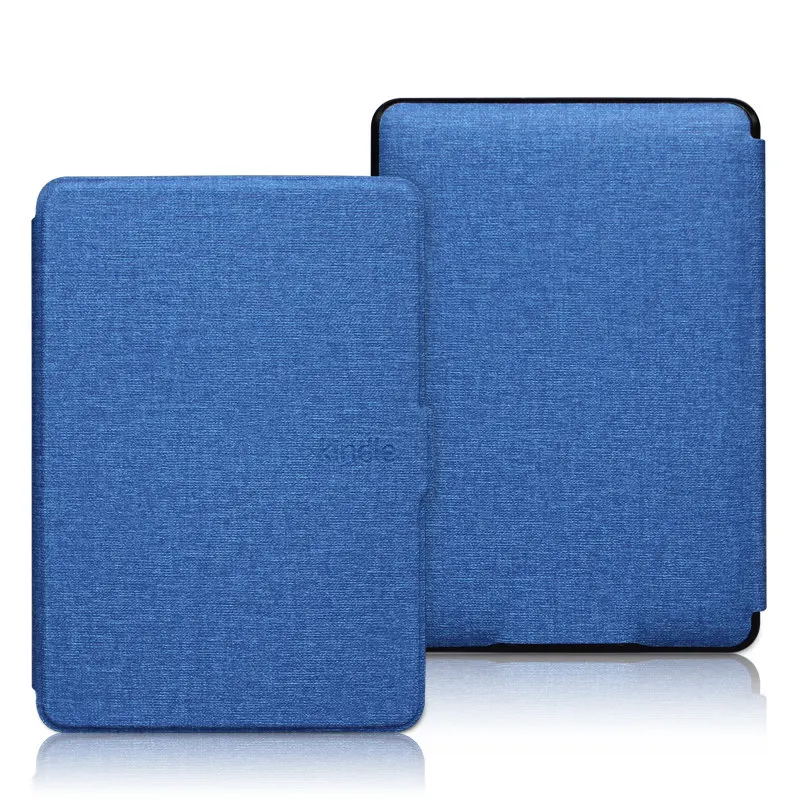 Чехол Kindle из джинсовой кожи для ПК, чехол для Kindle 8th Magic, чехол для Kindle 8th поколения, чехол для электронной книги 6 дюймов, чехол для планшета - Цвет: Blue