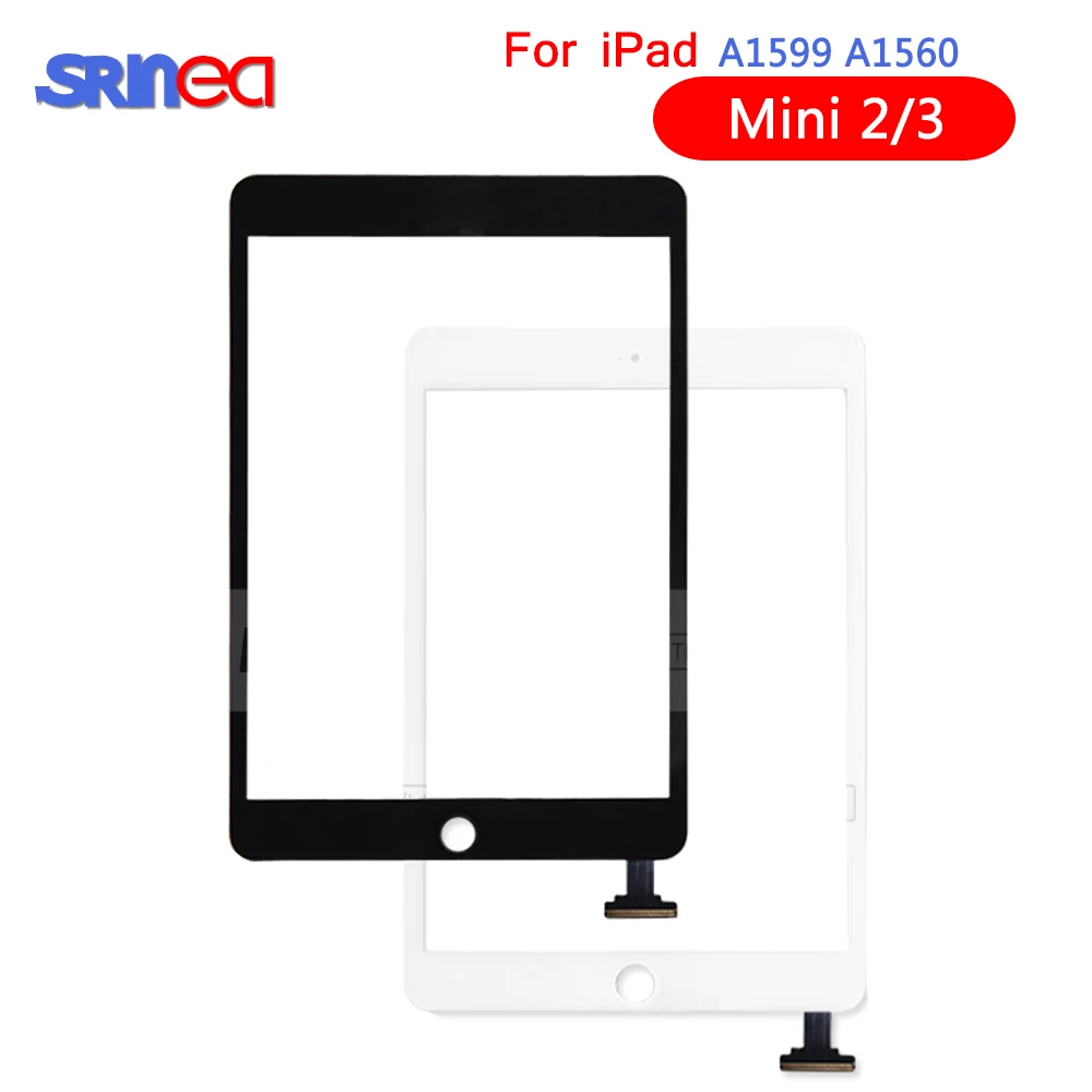 

Touch Screen For Apple iPad Mini 3 2 Mini3 Mini2 Touch Screen Digitizer A1599 A1600 A1601A1395 A1396 A1397 With Home Button