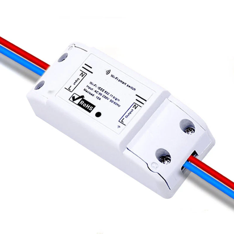 

1pcs Wireless WiFi Remote Switch Module Socket Relay Module Smart Home For Android/IOS Mobile Phone APP Mayitr