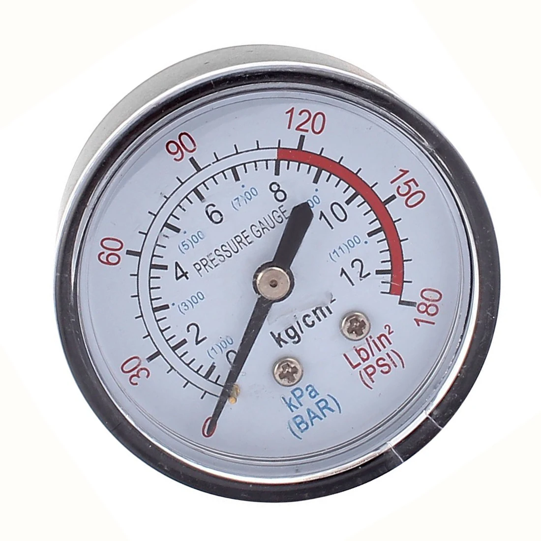 Round 0 180 psi 13mm 1/4BSP Diameter Dial Comparator Air Manometer