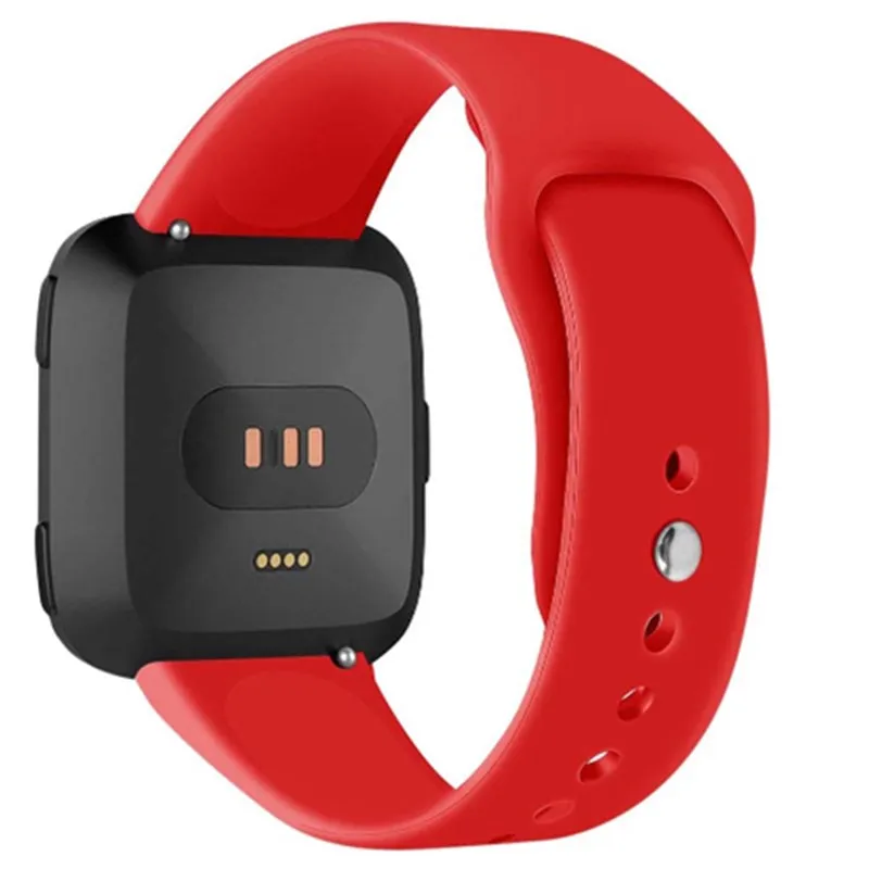 AMAZFEEL силиконовый ремешок для часов Xiaomi Huami Amazfit Bip ремешок 20 мм ремешок для часов Mijia для Garmin vivoactive 3 - Цвет: red