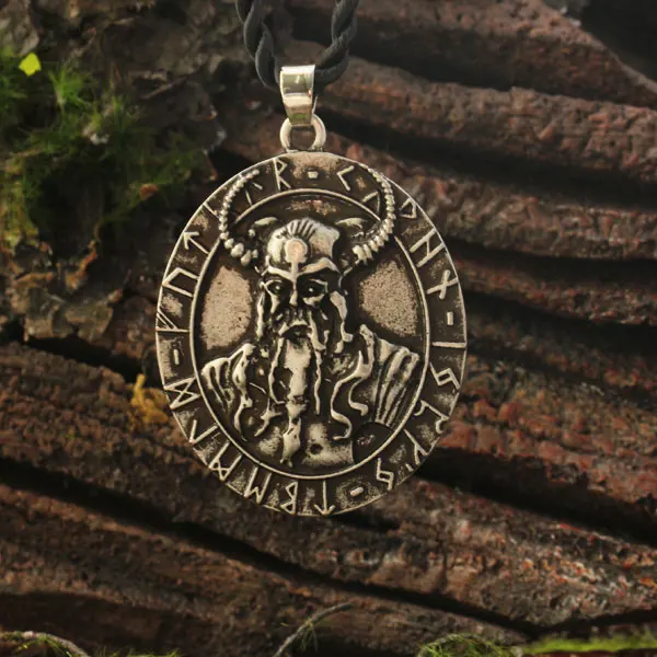 Lanseis 1 шт Odin ожерелье с кулоном викинга мужское ожерелье|pendant necklace|men necklacenecklace men |