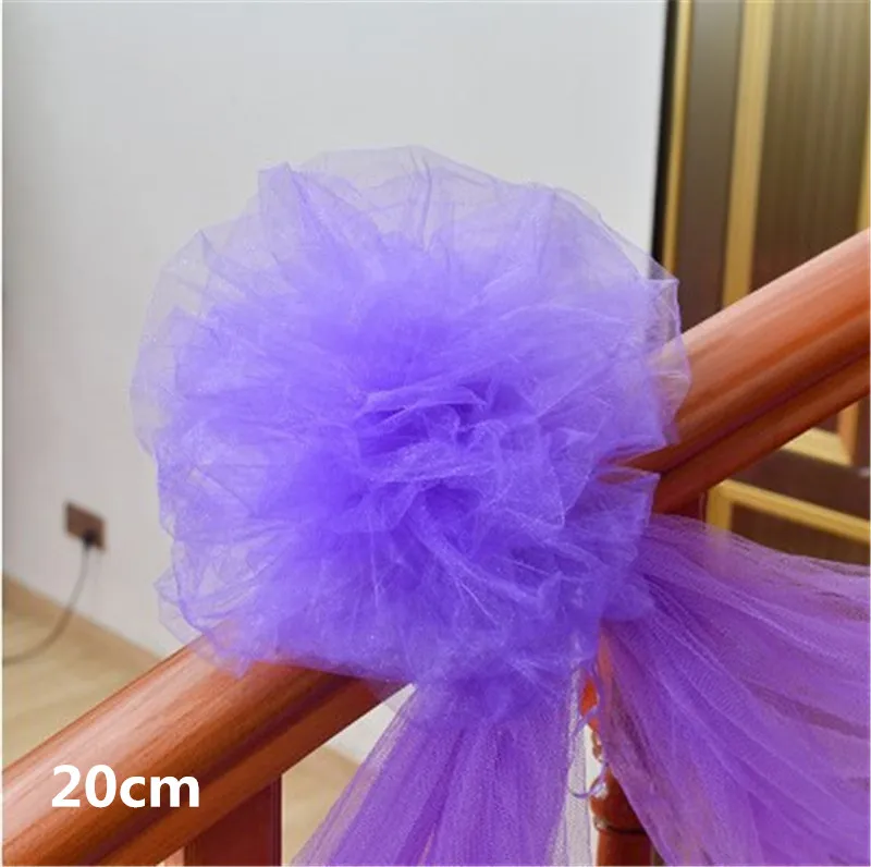 Yarn Flower Ball Wedding Supplies Wedding Room And Road Lead Stair Handrail Decoration Snow Yarn Indoor Pull Flowers qq047 (21)