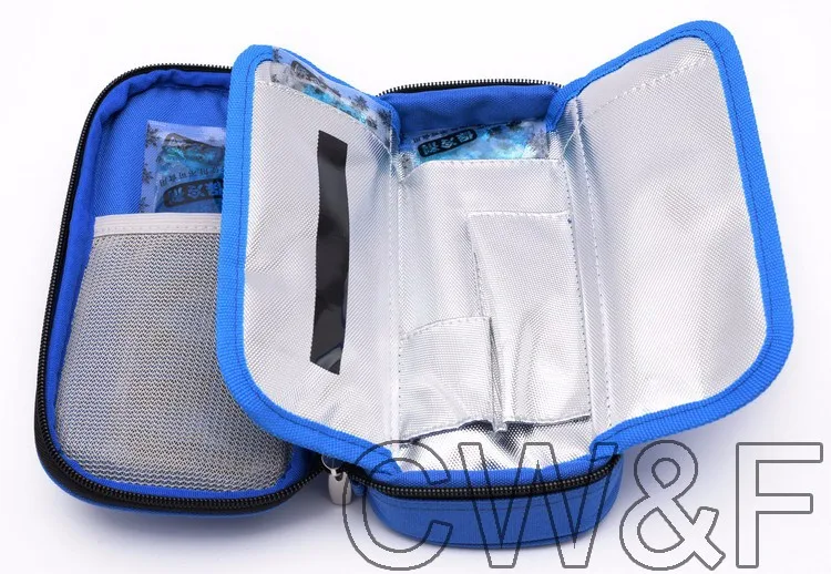 Охлаждающая сумка для инсулина, упаковка для льда, Термосумка-холодильник Bolsa Termica, 4-24 градуса, дисплей по Цельсию с ледовыми гелями