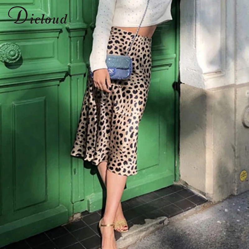 Leopard Printed Elegant Skirts Leopard Printed Elegant Skirts