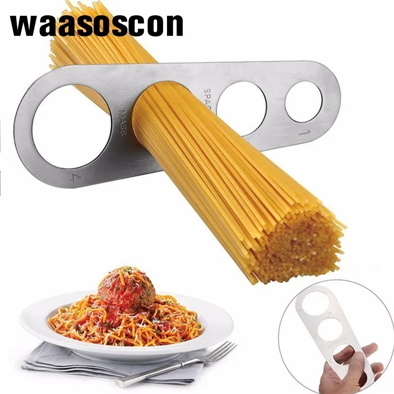 

Stainless Steel Noodle Pasta Spaghetti Measurer Measure Tool Kitchen Gadget Pasta Portion Control Gadgets