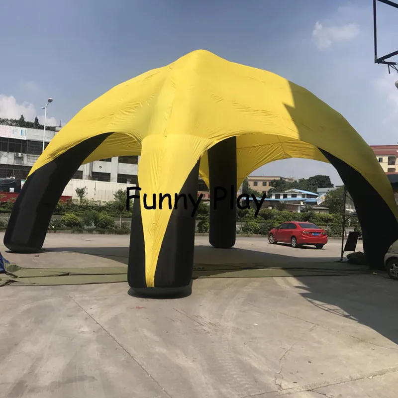 

7m inflatable spider tent with CE UL blower large inflatable party exhibition outdoor events cover tent dome shaped