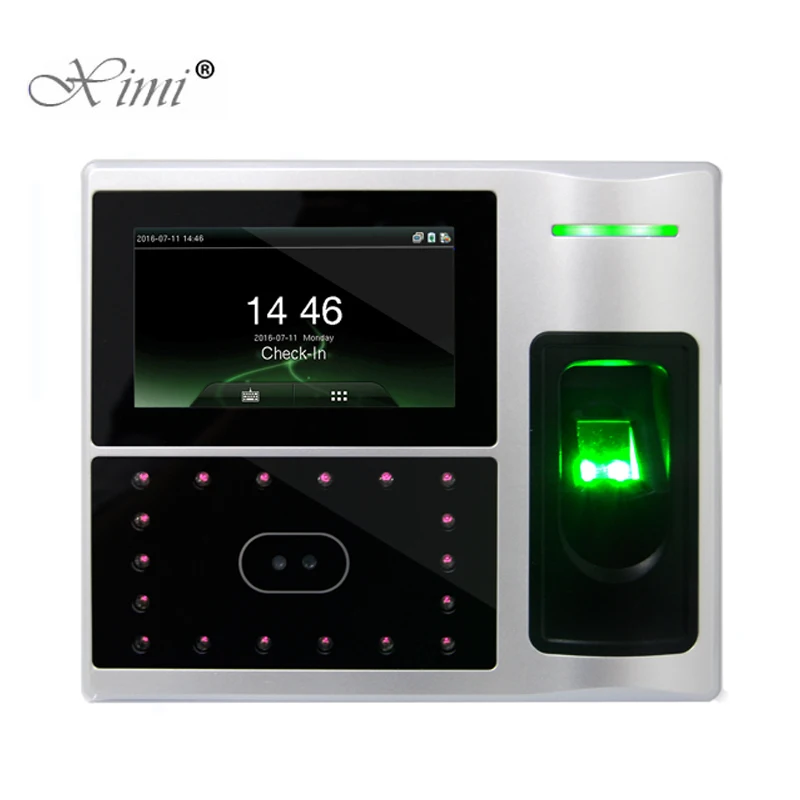 

ZKteco iface802 Face And Fingerprint Time Attendance And Access Control System TCP/IP Biometric Facial Time Recording Time Clock