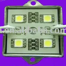 Водонепроницаемый 4 шт. 5050 smd модуль металлический корпус 35 мм* 35 мм* 4 мм