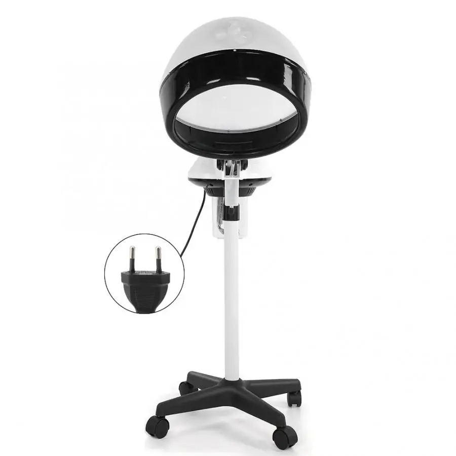 

Salon Spa Hair Steamer Rolling Stand Hooded Hair Coloring Perming Conditioning Steamer Salon Hair Steamer