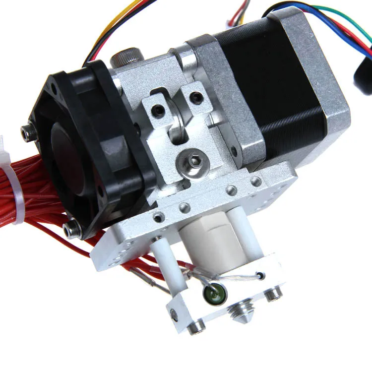 GT6 Assembled geeetech 3d printer extruder j-head hotend nozzle 0.3/0.35/0.4/0.5mm  for 1.75/3mm PLA/ABS filament