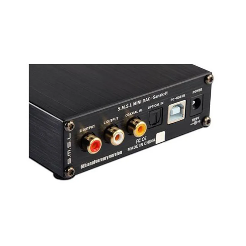 SMSL санскрит 6 (SK6) WM8740 32Bit/192 кГц USB DAC коаксиальный Оптический декодер|usb 192khz|smsl usbdecoder