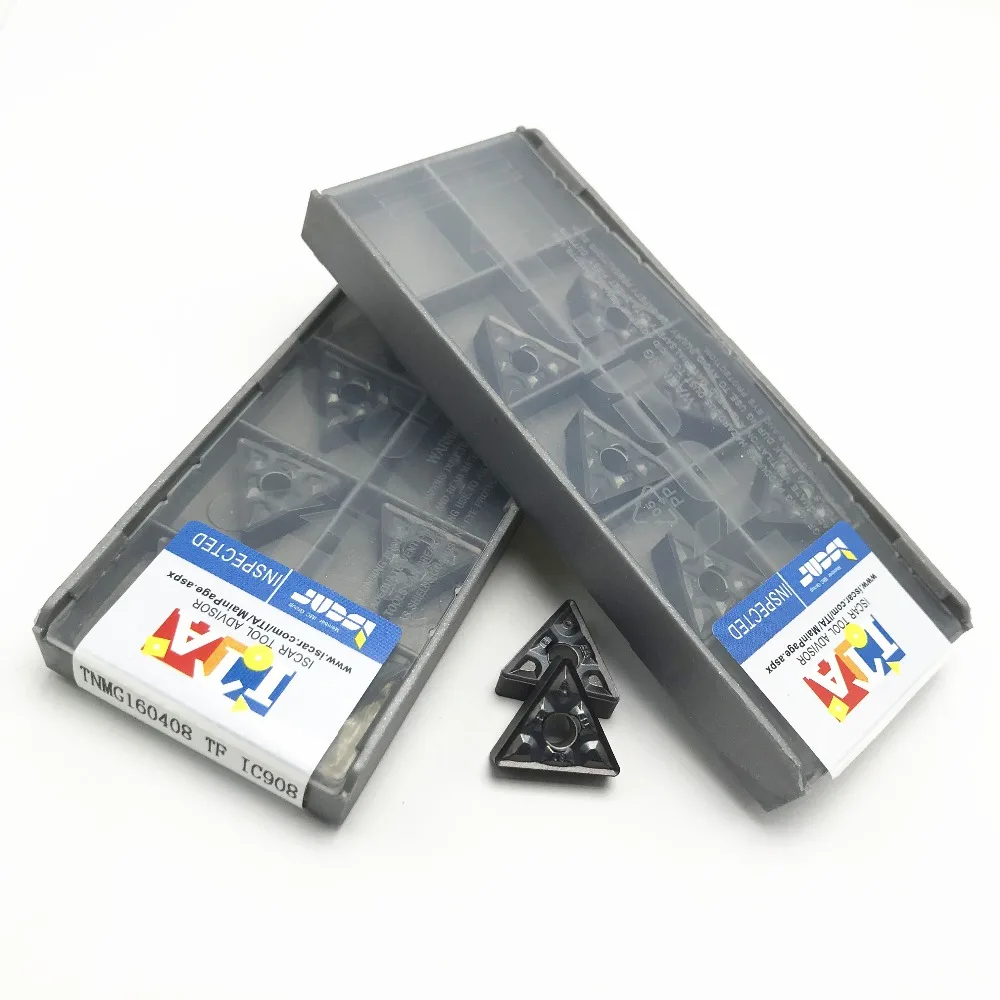 

TNMG160408 TF IC907 / IC908 External Turning Tools Carbide insert TNMG 160408 Lathe cutter Tool Tokarnyy turning insert