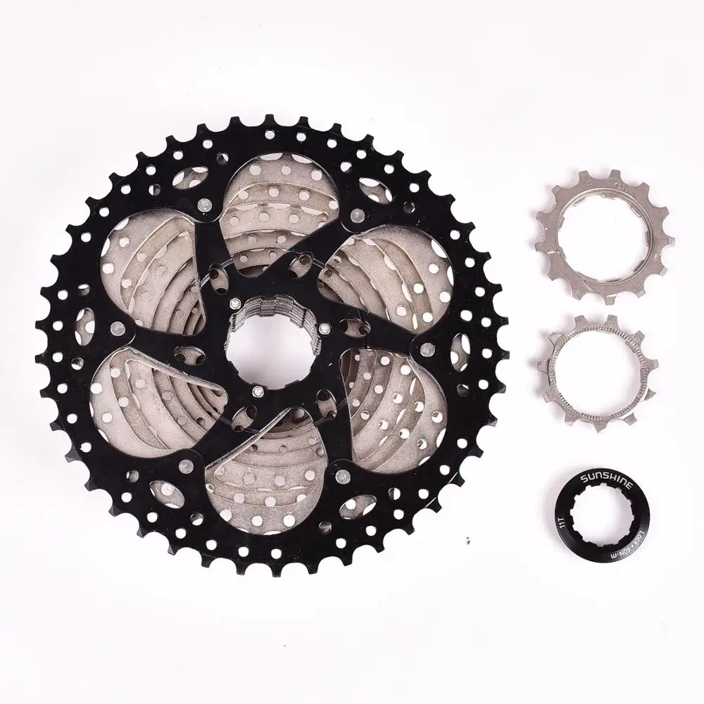 SUNSHINE 11 speed Freewheel MTB Запчасти для горного велосипеда кассета Freewheel Золотой 11-42T 46T 50T для запчастей XT M8000 SLX M7000 M9000