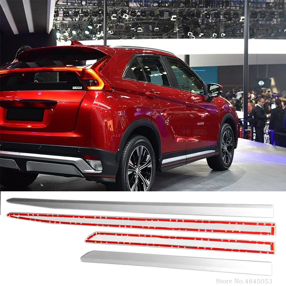 AITWATT для Mitsubishi Eclipse Cross 2018 2019 АБС пластик хромированный корпус внешней двери литье