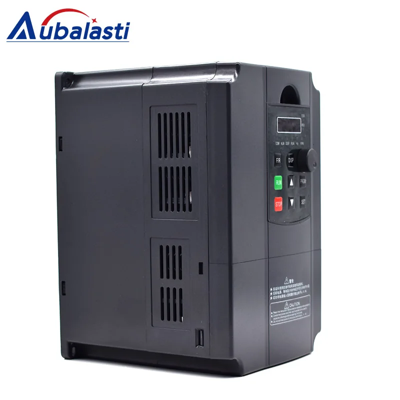 Aubalasti инвертор 3kw4kw 5.5kw7.5kw 380V преобразователь частоты однофазный вход и 3 фазы