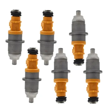 

6 Fuel Injector Fit For 03-up 60V-13761-00-00 Yamaha Outboard HPDI 250 300HP