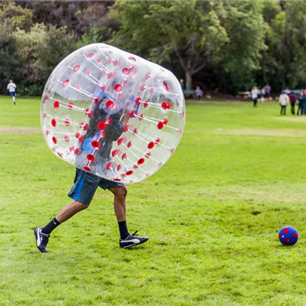 

Free Shipping 100%TPU Material 1.5m Inflatable Bubble Soccer Ball Inflatable Bumper Ball Inflatable Zorb Ball Bubble Football