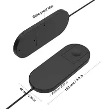 2 в 1 Qi быстрая Беспроводная зарядка подставка зарядное устройство для iWatch Apple Watch серии 2/3 iPhone X 8 8Plus samsung Galaxy Note r20