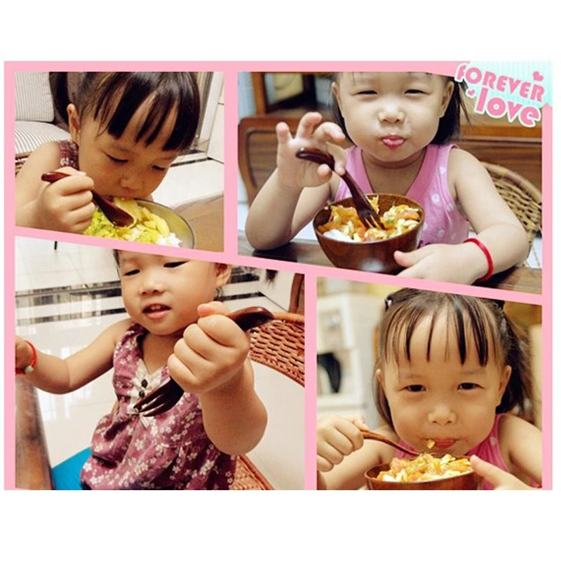 kids spoon fork set