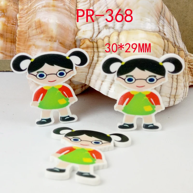 

Free shipping 30 pcs cartoon resin printed grosgrain ribbon pr 368
