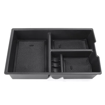 

Car Center Console Armrest Storage Box Tray For Dodge RAM 1500 2500 3500 Trucks 2009-2011 2012 2013 14 2015 2016 2017 2018 ABS