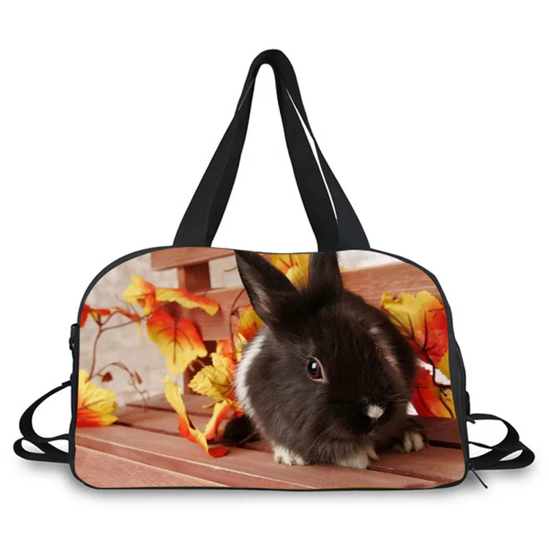 Anyfocus сумки бренда Для мужчин wo Для мужчин сумки, питомец кролик принтом поросенка сумка для багажа высокого качества сумка Мода Прохладный