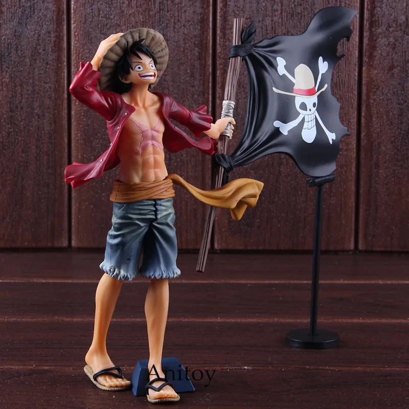 Banpresto one piece Figures Magazine Monkey D. Luffy ПВХ one piece Luffy фигурка Коллекционная модель игрушки