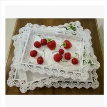 Белый Европейский Свадебный Железный торт для тортов, десертов, выпечки фруктов шоу лоток чай десерт лоток